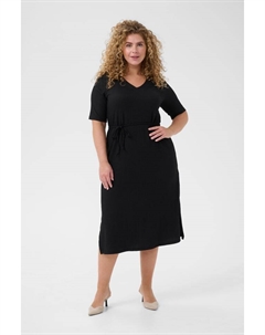 Платье до колена, глубокий черный Kaffe curve