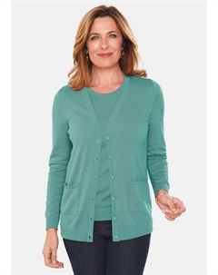 Кардиган Twinset, цвет eukalyptus Goldner