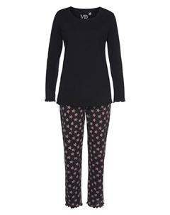 Пижама, цвет schwarz-pink Vivance dreams