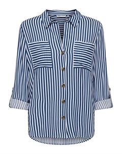 Блуза YASMIN, синий Only