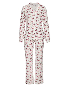 Пижама, цвет weiß gemustert Lascana