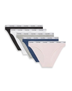 Набор из 5 трусов с логотипом ICON, мультиколор Calvin klein