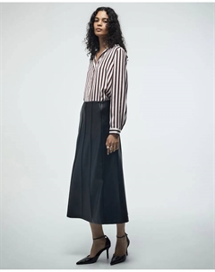 Сатиновая рубашка, бордовый Сфера