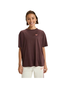 Женская футболка Essential Energy Timeless, коричневый Roxy