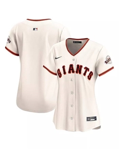 Женская кремовая майка San Francisco Giants Home Limited Nike