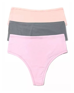 Женские стринги Play Stretch с высокой талией, 3 шт, мультиколор Hanky panky