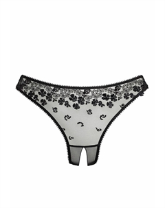 Стринги Ouvert, черный Lascana