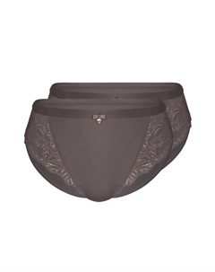 Трусы Slip 2er Pack, цвет iron Sassa