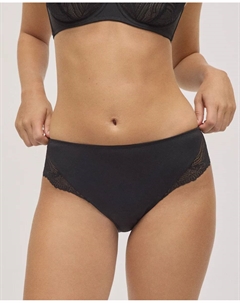 Трусы midi de encaje, черный Ysabel mora