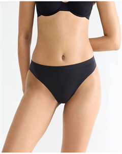 Высокие трусы-бикини Braga Pack, черный Sloggi