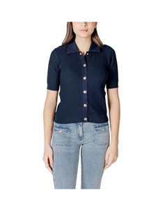 Синий свитер из полиэстера Morgan lane