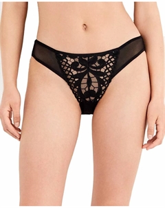 Трусики из кружева гипюр, черный Gisela