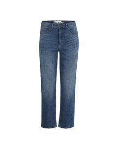 Синие хлопковые джинсы Mom, синий Ichi