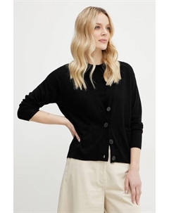 Шерстяной кардиган, черный Weekend max mara