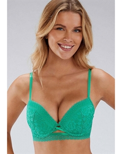 Бюстгальтер пуш-ап Push-up-BH Vivance, зеленый Vivance by lascana