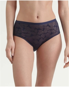 Высокие кружевные трусы, синий Dim