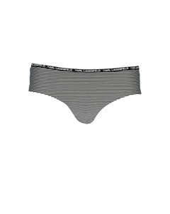 Черный купальник из эластана Karl lagerfeld