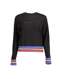 Черный свитер из полиэстера Desigual