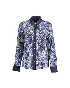 Синяя рубашка из лиоцелла, синий Gant