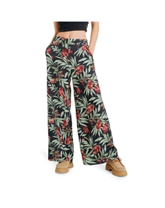 Брюки Midnight Avenue Crinkle, черный Roxy