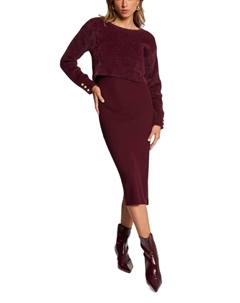 Платья, бордовый Morgan lane