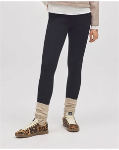 Теплые пушистые леггинсы , черный Ysabel mora