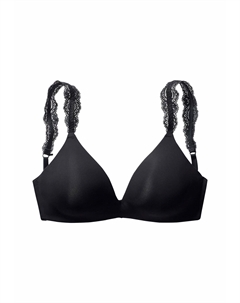Бюстгальтер пуш ап, черный Lascana