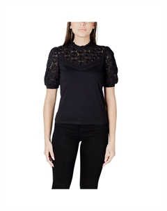 Черная хлопковая футболка, черный Morgan lane