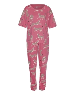 Пижама, цвет pink-gemustert Vivance dreams