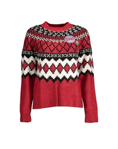 Красный свитер из полиэстера Desigual