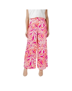 Разноцветные брюки из переработанного полиэстера, мультиколор Only