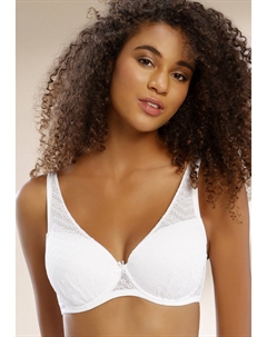 Бюстгальтер с косточками Schalen BH, белый Lascana