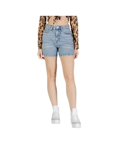 Светло-голубые хлопковые шорты, светло-голубой Ichi