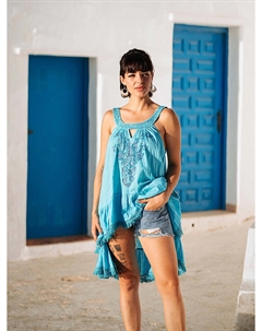 Туника, бирюзовый Isla bonita by sigris