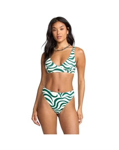 Женские плавки-бикини All The Waves Hi Maya, зеленый Billabong