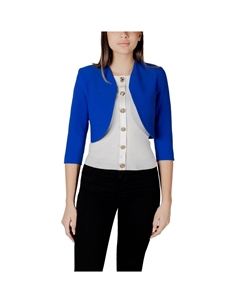 Синий свитер из полиэстера Morgan lane