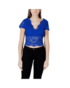 Синий полиамидный топ Morgan lane