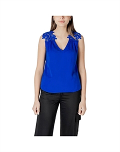 Синяя майка из полиэстера, синий Morgan lane