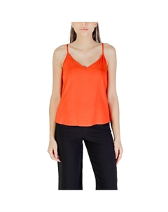 Красная майка из вискозы, красный Vero moda