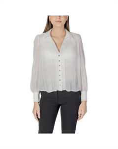 Белая рубашка из полиэстера, белый Morgan lane