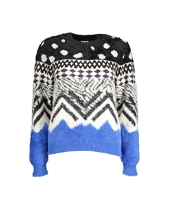 Черный свитер из полиэстера Desigual