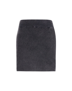 Мини-юбка-стрейч, серый Alexander wang