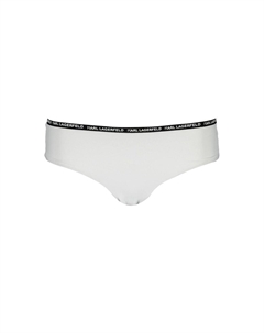 Белые купальники из эластана, белый Karl lagerfeld