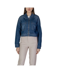 Синие хлопковые куртки и пальто, синий Replay