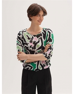 Блуза, цвет schwarz/grün Opus