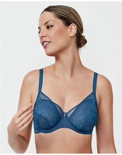 Бюстгальтер с поддержкой, синий Selmark