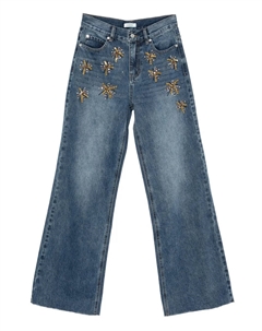 Декорированные джинсы, синий Sandro