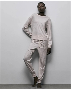 Пижама с принтом, розовый Сфера