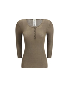 Топ с длинным рукавом, зеленый Isabel marant