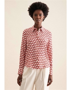 Блузка, красный Seidensticker